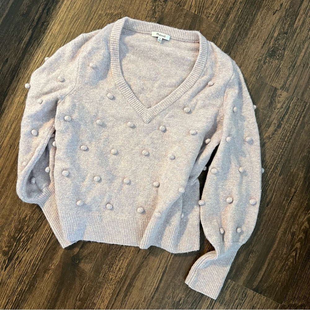 Madewell Pom Pom Sweater
